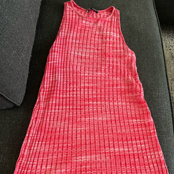 Zara Ribbed Open Back MIDI Dress - Picture 5 of 5